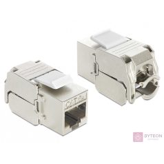 DeLock Keystone Module RJ45 jack > LSA Cat.6A STP