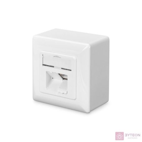 Digitus CAT6 Wall Outlet Shielded 2xRJ45 Pure White