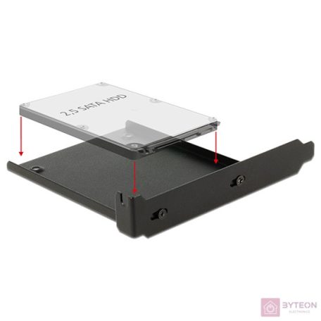 MBR Delock 18212 1 x 2,5" HDD PCI - PCIe helyre beépítő keret