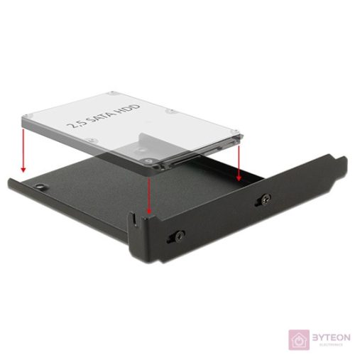 MBR Delock 18212 1 x 2,5" HDD PCI - PCIe helyre beépítő keret