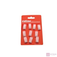 LAN Roline UTP Cat6 RJ45 8P8C dugó - 10db/cs