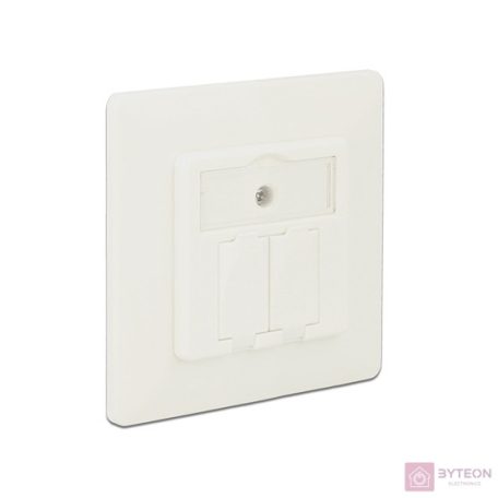 LAN Delock 86219 Keystone fali aljzat - 2 kompakt port