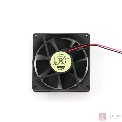 Gembird ventilátor ATX PC házhoz, 80x80mm