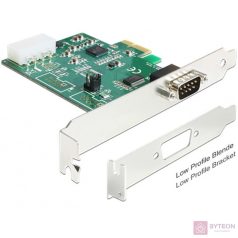 Delock PCI-E x1 - soros port IO vezérlő