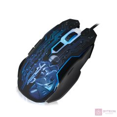 LogiLink USB optikai gaming egér fekete