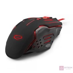 Esperanza MX403 APACHE 6D USB optikai gamer egér, piros