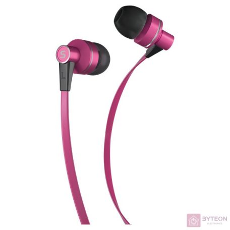 Sencor SEP 300 PINK fülhallgató mikrofonnal rózsaszín