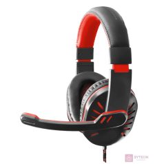 Esperanza Crow gaming headset piros