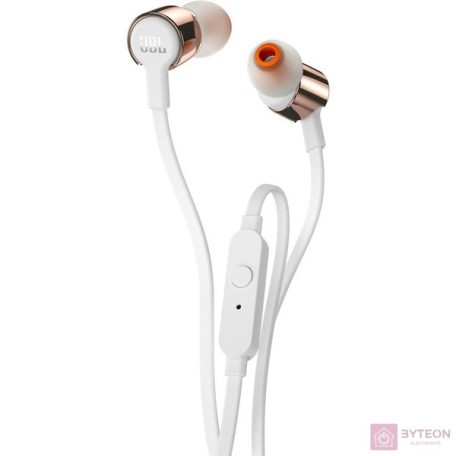 JBL T210RGD fülhallgató rózsaszín-arany