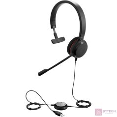 Jabra EVOLVE 20 UC fejhallgató headset fekete