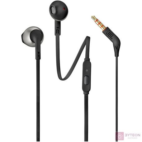 JBL T205BLK fülhallgató fekete