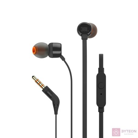 JBL T110 fülhallgató fekete