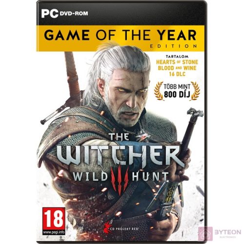 The Witcher III: Wild Hunt Game Of The Year Edition PC játékszoftver