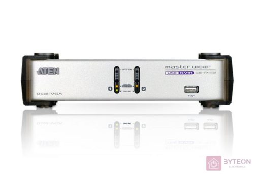 Aten CS1742C-AT 2 portos USB2.0 KVM switch