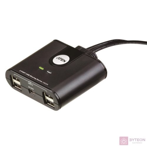 Aten US224-AT 2 portos USB 2.0 periféria megosztó