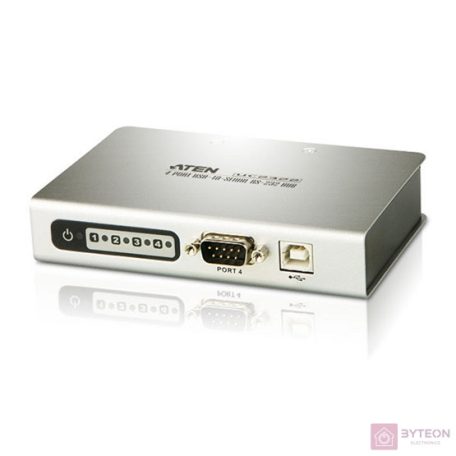 Aten 4 portos USB2.0 hub USB to RS-232