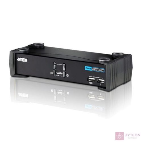 Aten CS1762A-AT-G 2 portos USB2.0 DVI KVM switch +audio