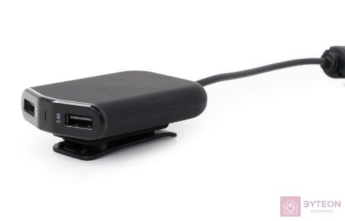 Gembird 4-port front and back seat car charger, 9.6 A, black