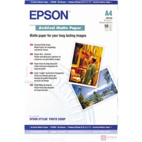 Epson Archival Matte Paper fotópapír A4