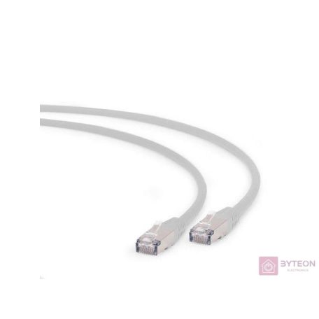Gembird RJ45 CAT6A FTP M/M adatkábel 0.25m szürke LSZH