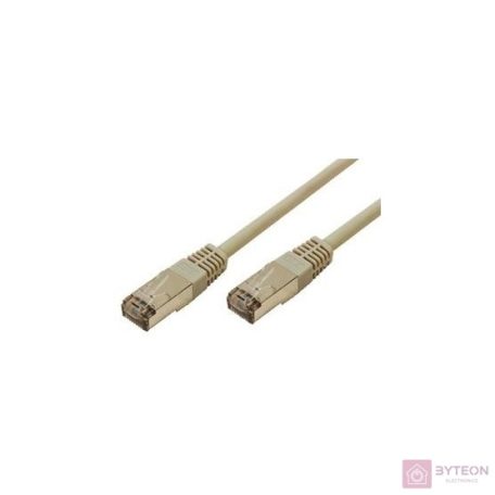 LogiLink RJ45 CAT5e F/UTP M/M adatkábel 15m AWG26 szürke