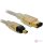 Delock Firewire 6pin -> Firewire 4pin M/M adatkábel 1m fekete