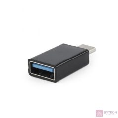 Gembird USB 3.0 C -> USB 3.0 A M/F adapter fekete