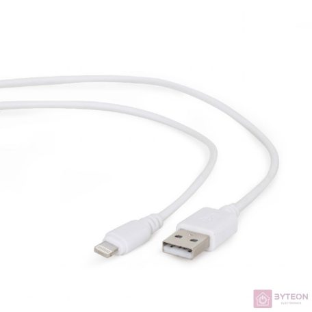 Gembird USB 2.0 A -> Lightning M/M adatkábel 1m fehér