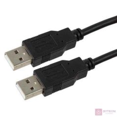 Gembird USB A M/M adatkábel 1.8m fekete