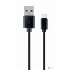 Gembird USB 2.0 AM to Type-C cable (AM/CM), 1m, black