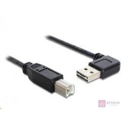   Delock Easy-USB -> USB 2.0 B M/M adatkábel 0.5m fekete 90°/egyenes
