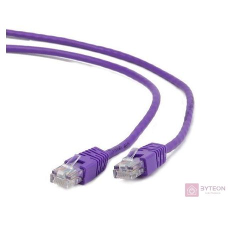 Gembird RJ45 CAT5e UTP M/M adatkábel 2m lila
