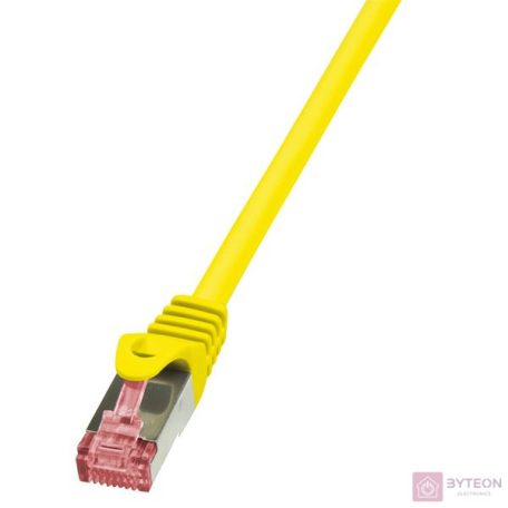 LogiLink RJ45 CAT6 SFTP M/M adatkábel 1.5m AWG27 sárga