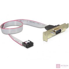   Delock Serial pinheader  <-> Serial RS-232 hátlapi kivezetés (low profile)
