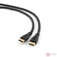 Gembird Displayport 1.2 M/M video jelkábel 3m fekete