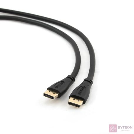 Gembird Displayport 1.2 M/M video jelkábel 3m fekete