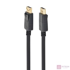 Gembird Displayport 1.2 M/M video jelkábel 1.8m fekete