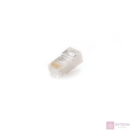 Gembird RJ45 CAT6 SFTP csatlakozó dugó 8P8C; 30u; 10db