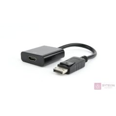 Gembird Displayport -> HDMI M/F adapter 0.1m fekete