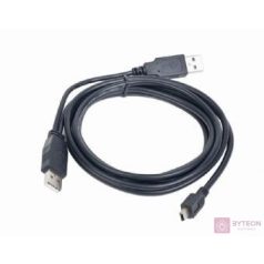 Gembird USB A -> USB mini B M/M adatkábel 0.9m fekete