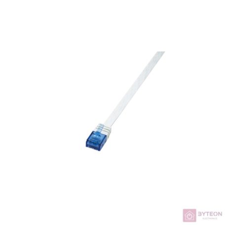LogiLink RJ45 CAT6 UTP M/M adatkábel 3m AWG32 fehér