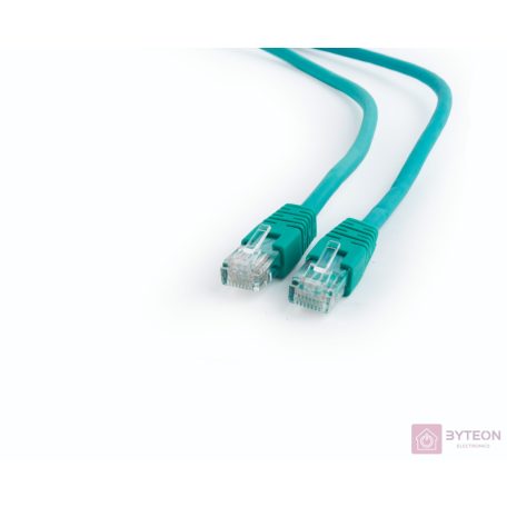 Gembird RJ45 CAT6 UTP M/M adatkábel 5m zöld