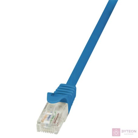 LogiLink RJ45 CAT5e UTP M/M adatkábel 0.25m kék