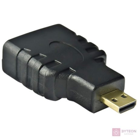 Akyga AK-AD-10 HDMI -> HDMI micro D adapter fekete