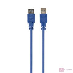 Gembird USB 3.0 A M/F adatkábel hosszabbító 1.8m kék