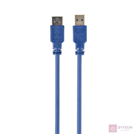 Gembird USB 3.0 A M/F adatkábel hosszabbító 1.8m kék