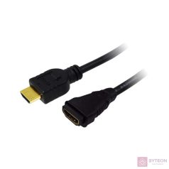   LogiLink HDMI 1.4 M/F video jelkábel hosszabbító 2m fekete