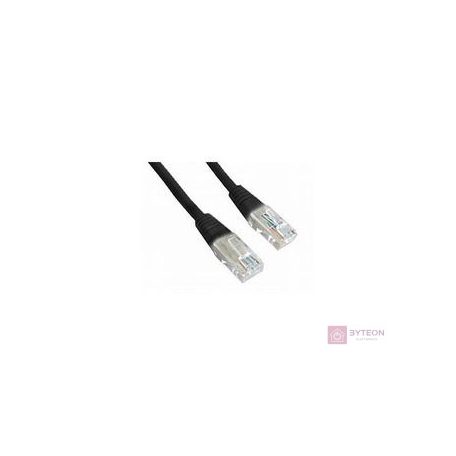 Gembird RJ45 CAT5e UTP M/M adatkábel 0.25m fekete