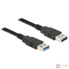 Delock USB 3.0 A M/M adatkábel 5m fekete
