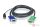 Aten USB A VGA KVM kábel 2m